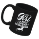 Climbing 'Just A Girl Who Loves Climbing' 11oz Ceramic Mug