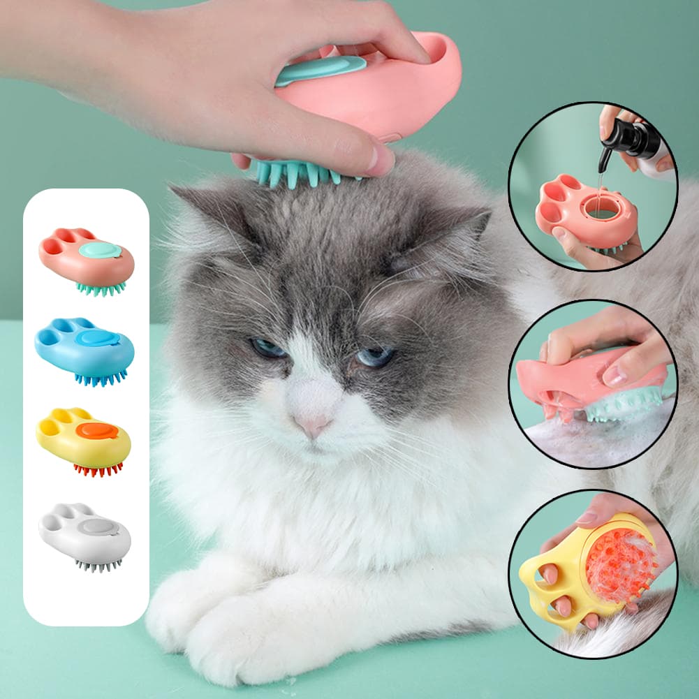 Pet Paw Bath & Grooming Brush