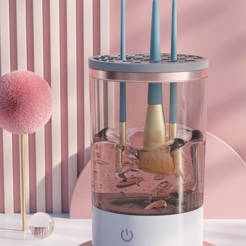 Electric Makeup Brush Cleaner with USB Charging