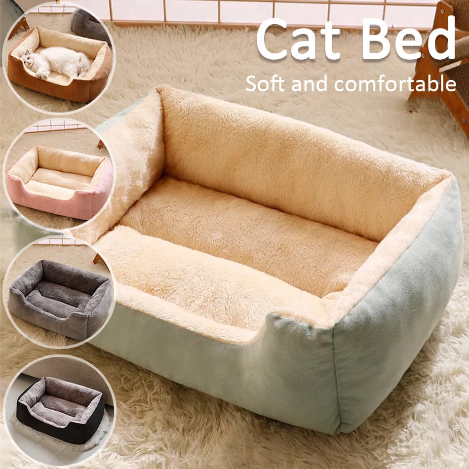 Warm Pet Bed for Cats and Small Dogs