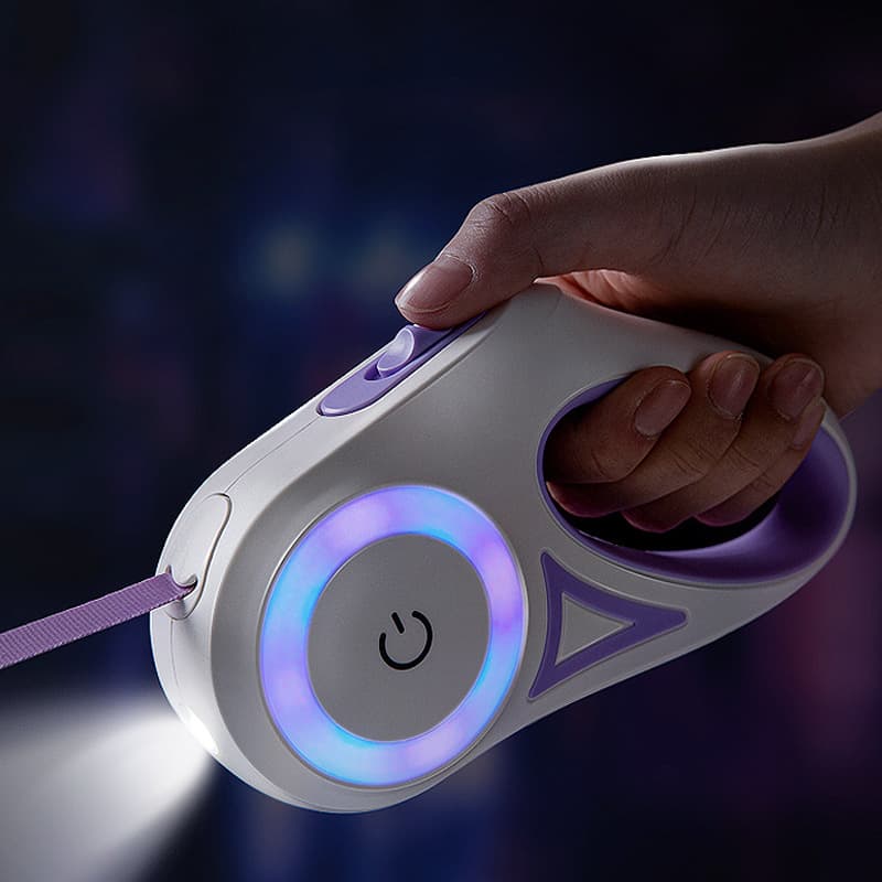 Retractable Dog Leash with Optional Collar