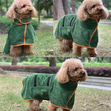 Fast-Drying Pet Bathrobe